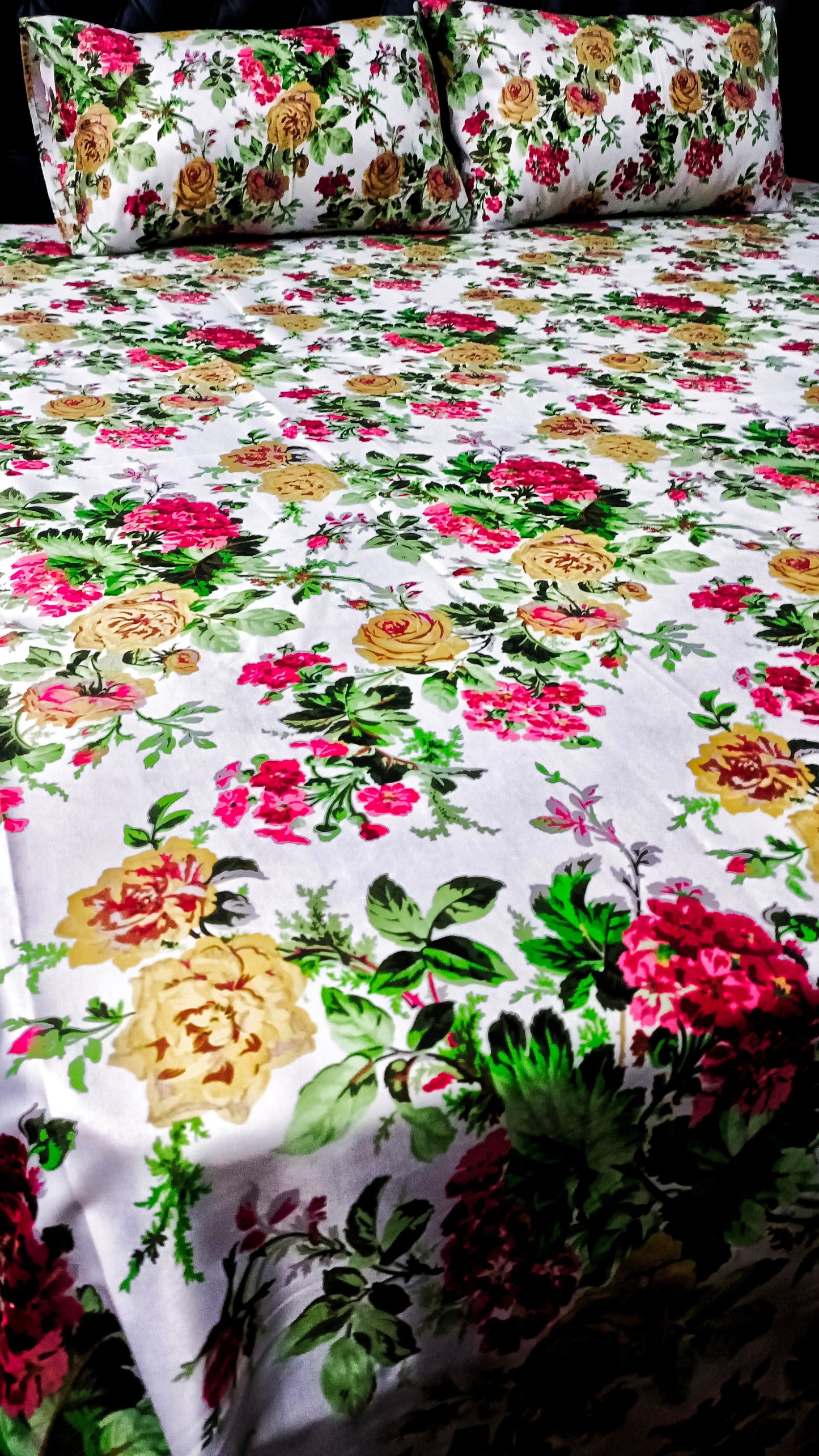 Floral Bedsheet