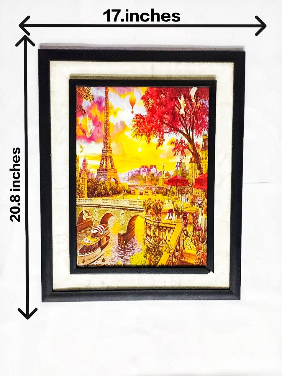Majestic Eiffel Tower Serenity Wall Art