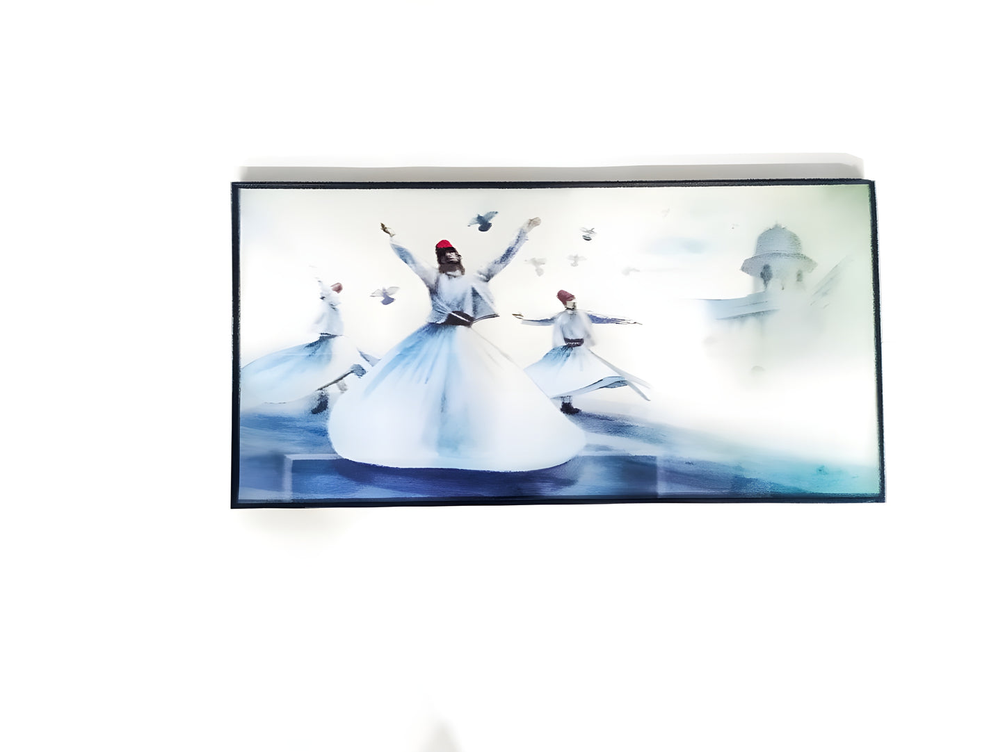 Three Sufi Men Dancing Wall Art