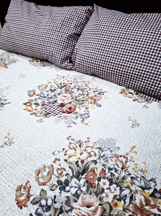 Floral Bedsheet