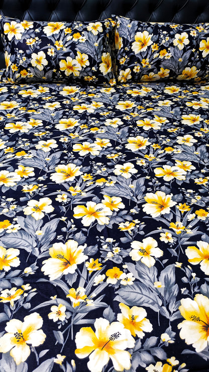 Floral Bedsheet