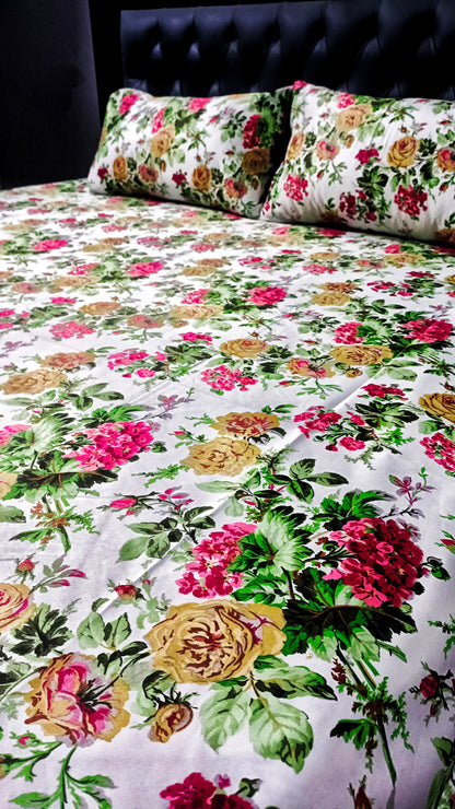 Floral Bedsheet