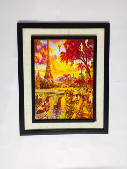 Majestic Eiffel Tower Serenity Wall Art